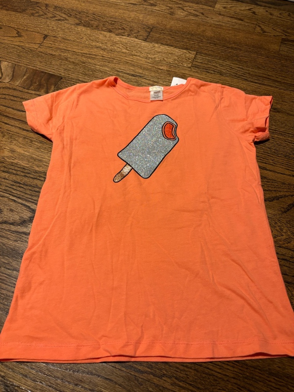 Crewcuts glitter ice cream pop tee